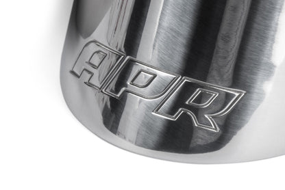 APR Double-Walled 4" Slash-Cut Tips (Polished) - Set of 2