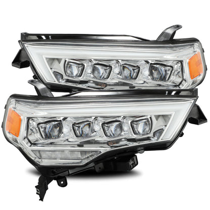 AlphaRex 14-20 Toyota 4Runner NOVA LED Projector Headlights Plank Style Chrome w/Activation Light 880724 *Discontinued