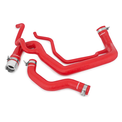Mishimoto Upper &amp; Lower Silicone Hose Kit 2006-2010 Duramax LBZ LMM 6.6L - RED