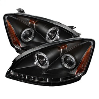 Spyder Nissan Altima 02-04 Projector Headlights Halogen Model- LED Halo LED Blk PRO-YD-NA02-HL-BK 5008077