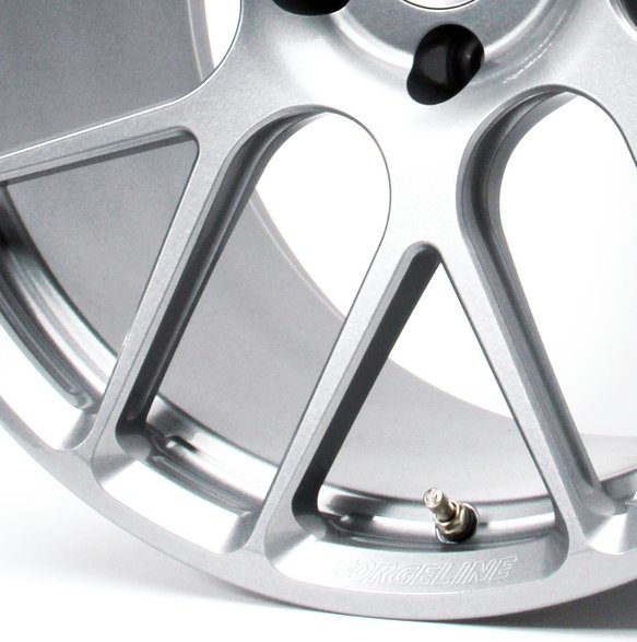 Forgeline SE1 Performance Wheel Set - 2008-2013 BMW M3 Front: 19 x 9 - Rear: 19 x 10 - Silver - Dinan Center Cap - E90/E92/E93