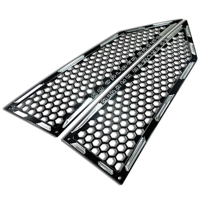 RZR XP Turbo Billet Air Intake Grille Bezel Kit