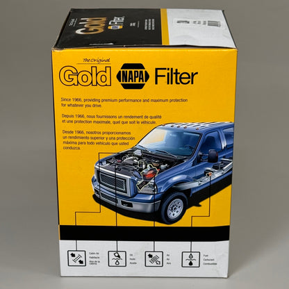 NAPA The Original Gold Air Filter Cellulose Media Material 2.52" Inside Dia 2384