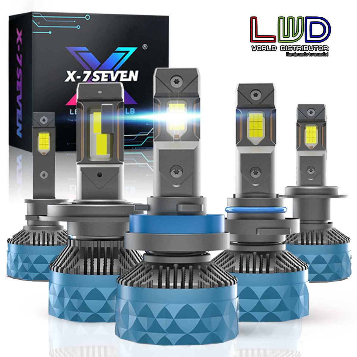 X-7SEVEN Apollo Pro LED Headlight Bulbs