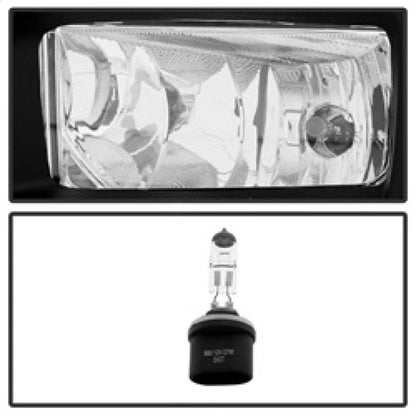 Spyder GMC Yukon/Yukon XL 2015-2017 OEM Fog Lights W/Cover and Switch Clear FL-GYD15-C 9031571