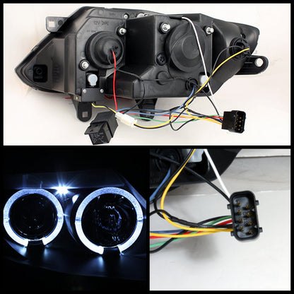 Spyder BMW Z4 03-08 Projector Headlights Xenon/HID Model Only - LED Halo Chrome PRO-YD-BMWZ403-HID-C 5029683