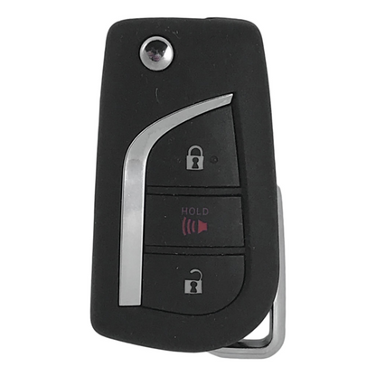 Toyota Scion 2016-2018 3 Button Flip Key Remote for FCC: HYQ12BFA H Chip