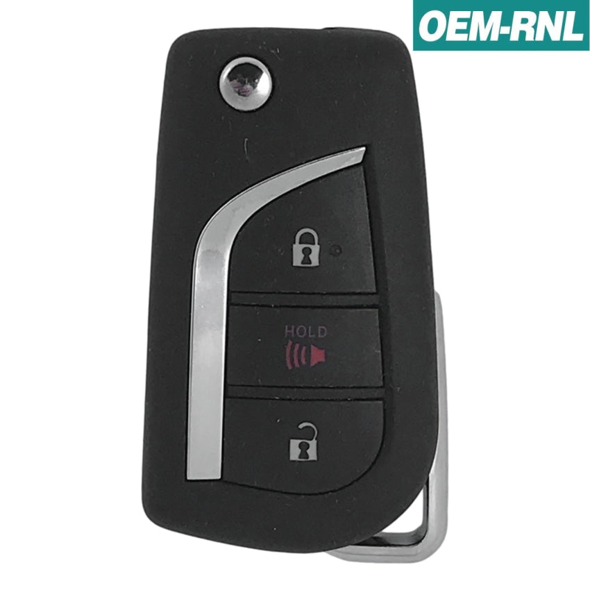Toyota C-HR 2018-2020 OEM 3 Button Flip Key Remote MOZB97TZ