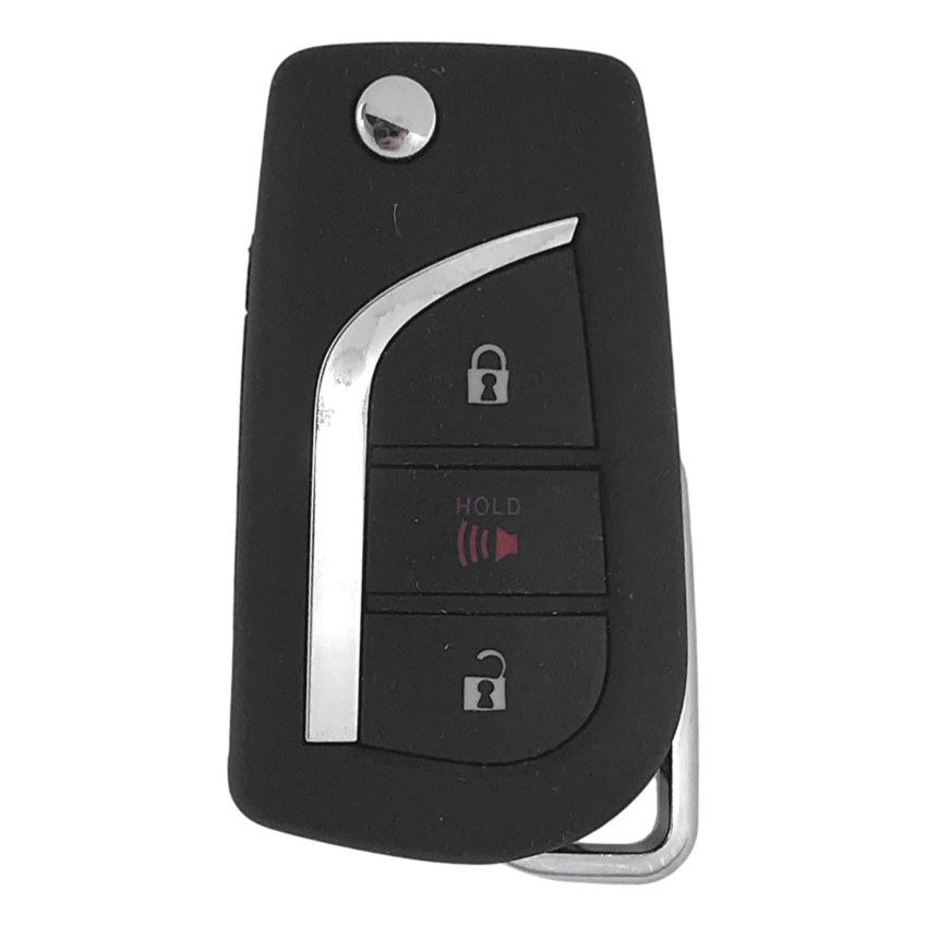Toyota RAV4 2019-2023 OEM 3 Button Flip Key GQ4-73T (Xhorse Super Chip)