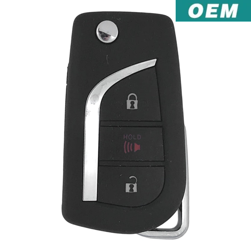 Toyota RAV4 2019-2023 OEM 3 Button Flip Key GQ4-73T