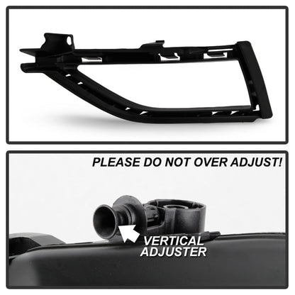 Spyder VW Golf 18-20 OEM Style Fog Lights w/Universal Switch - Clear (FL-VG2018-C) 5087157
