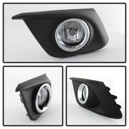 Spyder Mazda 3 2014+ OEM Fog Light w/Switch- Clear FL-MM32014-C 5077776