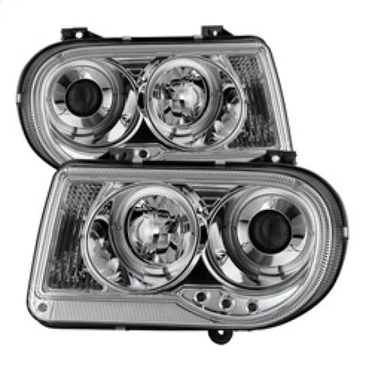 Spyder Chrysler 300C 05-10 Projector Headlights LED Halo LED Chrm (Not Included) PRO-YD-C300C-HL-C 5009142