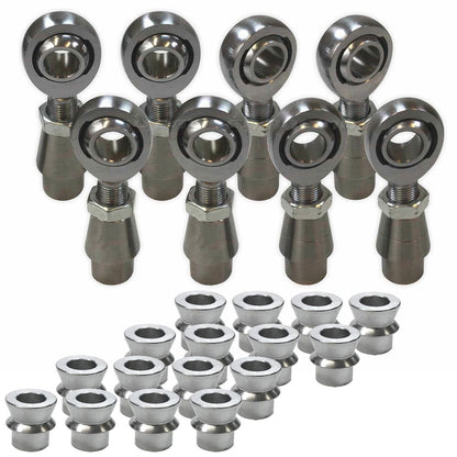 4 Link Rod End Kit -  3/4" Chromoly Heim - 1.75" OD Tubing