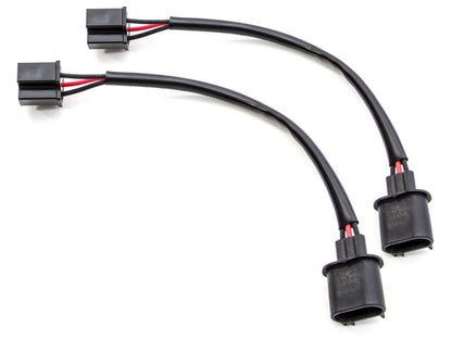 Anzo LED Headlights Universal 7in ROUND LED Universal Headlight Black (Pair