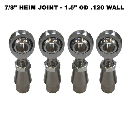 Sway Bar Link Fab Kit -  7/8" Chromoly Heim - 1.5" OD Tubing