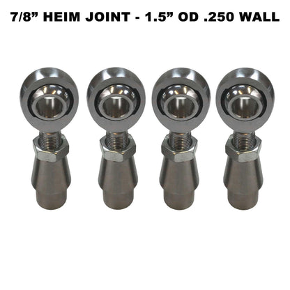 Sway Bar Link Fab Kit -  7/8" Chromoly Heim - 1.5" OD Tubing