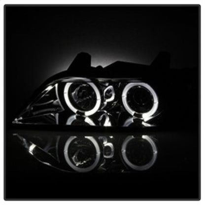 Spyder BMW Z3 96-02 Projector Headlights LED Halo Smoke High H1 Low H1 PRO-YD-BMWZ396-HL-SM 5009104