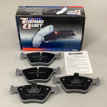 WAGNER ThermoQuiet Front Semi-Metallic Brake Pads For BMW MX946