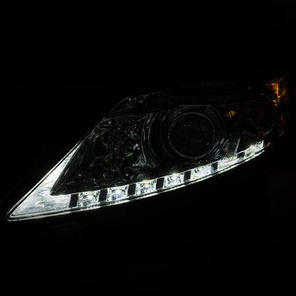 Anzo 2010-2012 Lexus Rx350 Projector Headlights w/ U-Bar Chrome