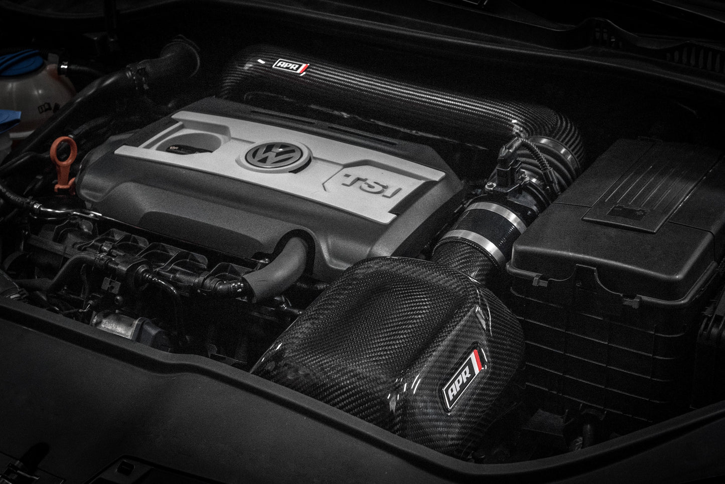 APR Carbon Fiber Intake System: Rear Turbo Inlet Pipe, 1.8T/2.0T EA888 PQ35