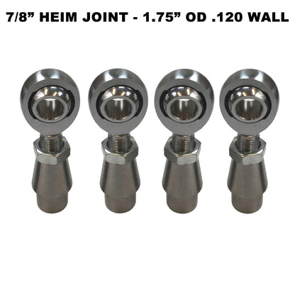 Sway Bar Link Fab Kit -  7/8" Chromoly Heim - 1.75" OD Tubing