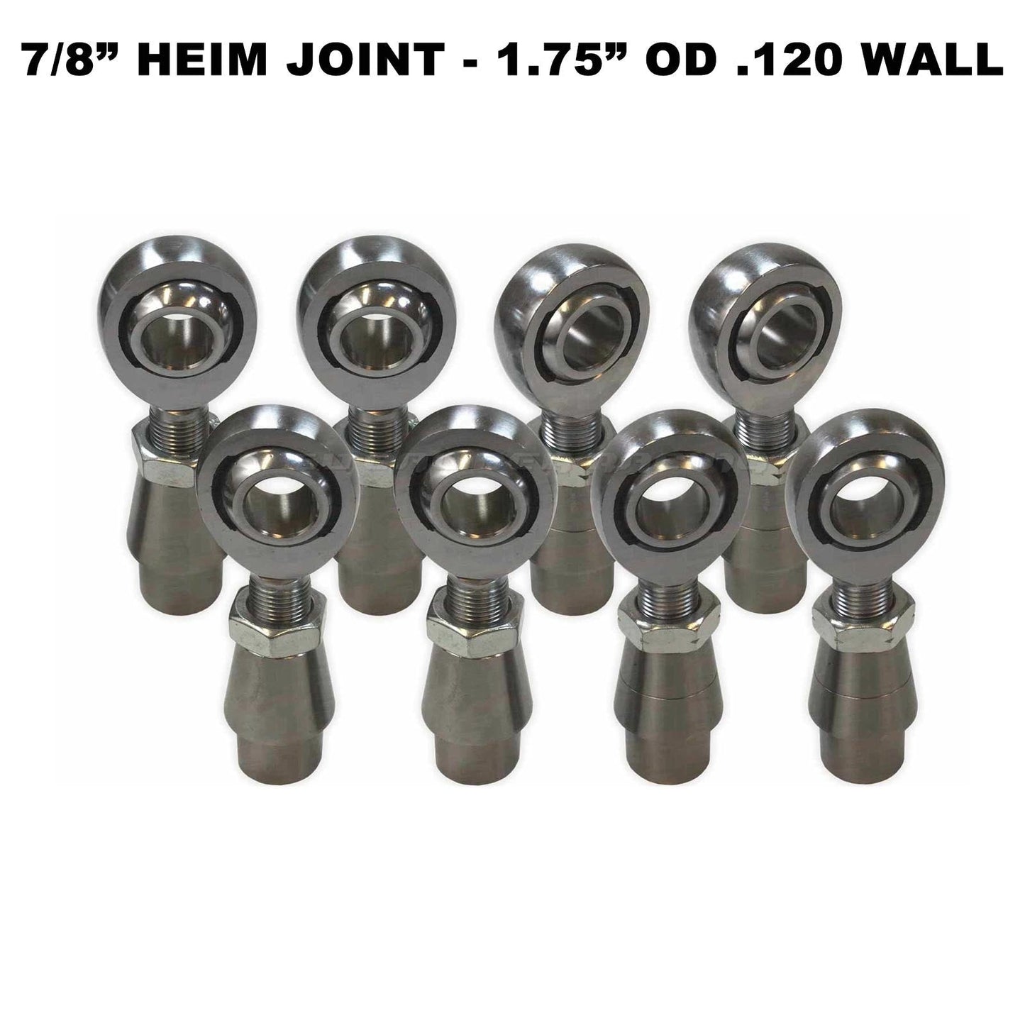 4 Link Rod End Kit -  7/8" Chromoly Heim - 1.75" OD Tubing