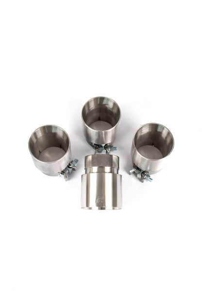 RENNELEMENT 4” INCH Exhaust Tips for OEM Exhaust