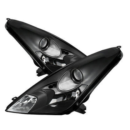 SPYDER Xtune Toyota Celica 00-05 Crystal Headlights Halogen Model Only Black HD-JH-TCE00-BK 9024054