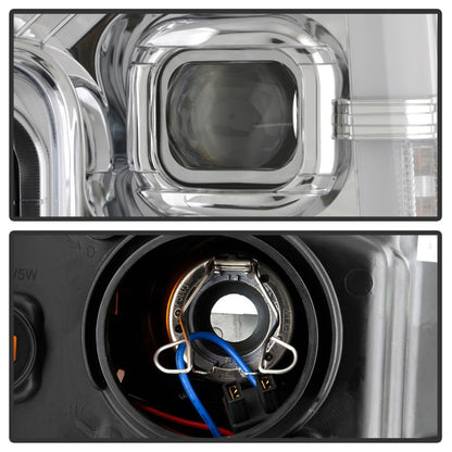 Spyder Ford F-250/F-350/F450 Super Duty 17-18 Projector Headlights Chrome PRO-YD-FS17-SBSEQ-C 5086273