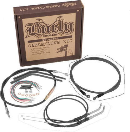 Burly Brand Control Kit 16in ABS - Black B30-1125