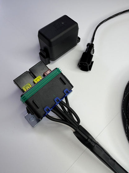 Honda Dual Fan Relay Kit – 10AWG Sealed Radiator Fan Wiring Upgrade (SPAL & OEM Compatible)
