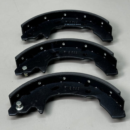 WAGNER QS QuickStop Drum Brake Shoes Set 7 1/2" x 2" Black Z599AR