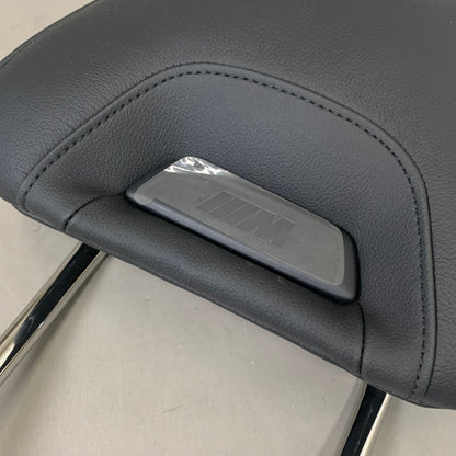 BMW (2 Pack) Leather Head Restraints/ Headrest BMW X3 Black 5210874603905