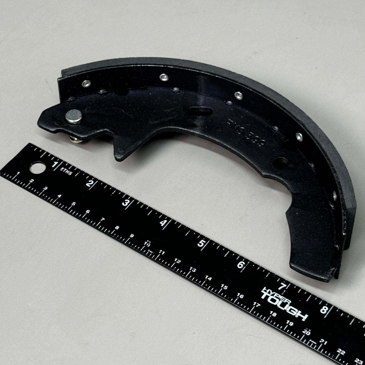 WAGNER QS QuickStop Drum Brake Shoes Set 7 1/2" x 2" Black Z599AR