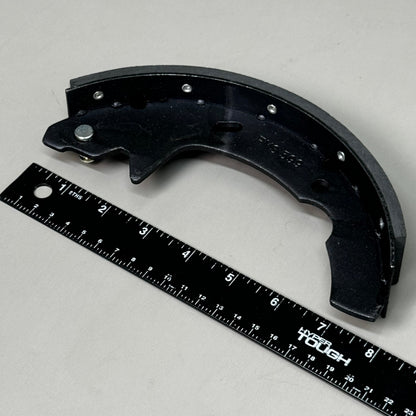 WAGNER QS QuickStop Drum Brake Shoes Set 7 1/2" x 2" Black Z599AR