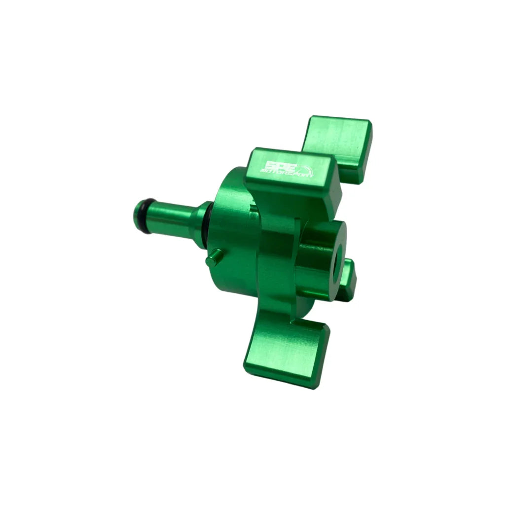 SPE 6.7L Powerstroke Billet Fuel Drain Valve- Fits 2017-2026