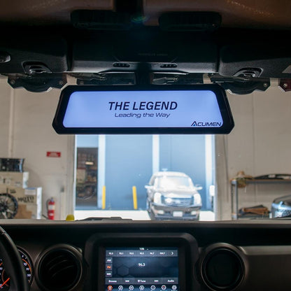 The Legend 3CH Waterproof Mirror DVR w/ 8-Gang Switch Box