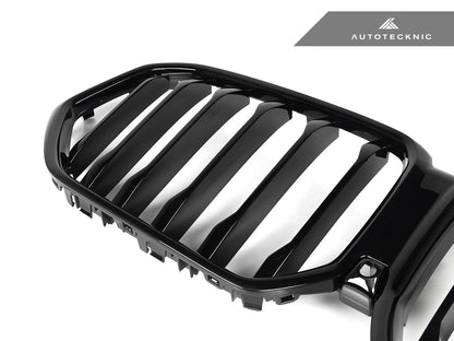AutoTecknic Painted Glazing Black Front Grille - BMW G06 X6 LCI