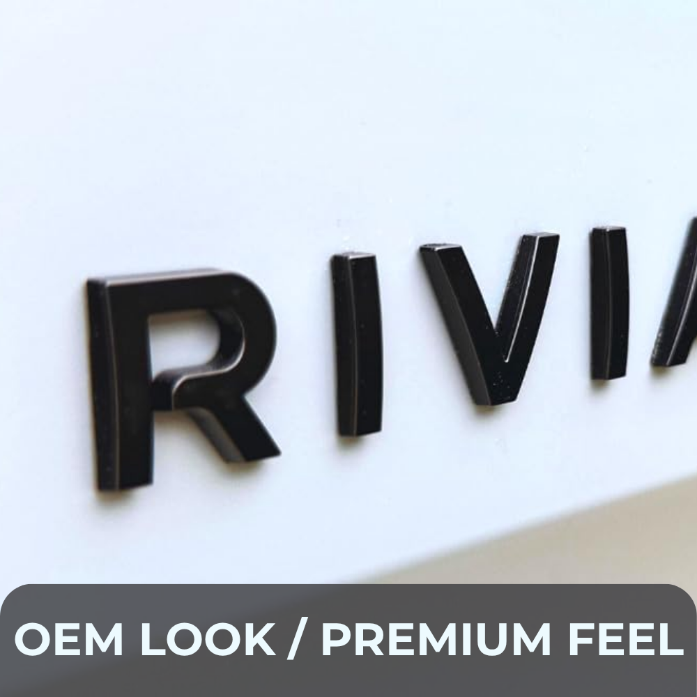 Full Emblem Set - Matte Black | Rivian R1S