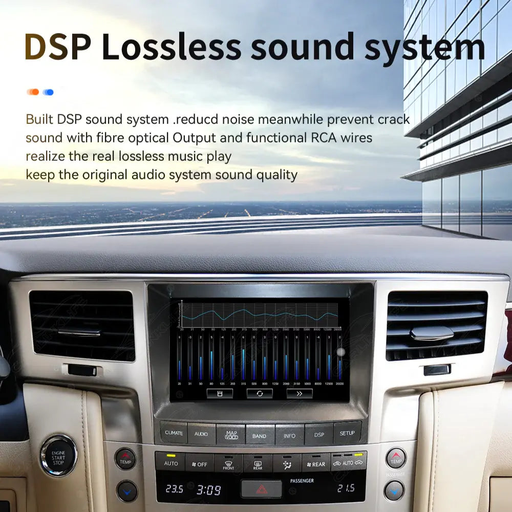 8 inch Android Car Radio For Lexus LX570 2007-2015 Car Stereo CarPlay Multimedia Player