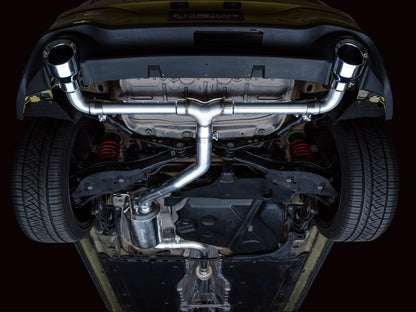 AWE Tuning 2022 VW GTI MK8 Touring Edition Exhaust - Chrome Silver Tips