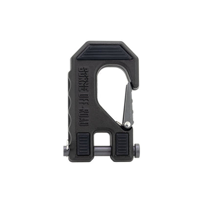 Borne Off-Road Winch Hook - 3/8in Rope - Hand Strap - Black BNWN-SR-38-85KBK