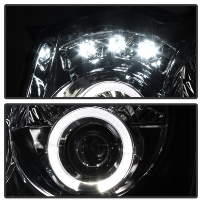 Spyder Jeep Grand Cherokee 05-07 Projector Headlights LED Halo LED Smke PRO-YD-JGC05-HL-SMC 5011114