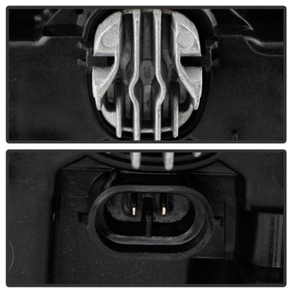 Spyder 19-20 Chevy Silverado 1500 OEM Style Full LED Fog Light w/Switch - Clear (Wont Fit RPO U12) 5086983