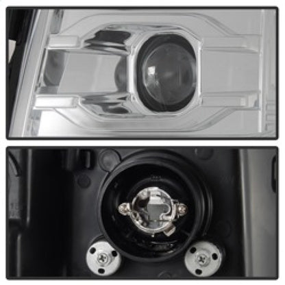 Spyder Chevy Silverado 1500 07-13 Version 3 Projector Headlights - Chrome PRO-YD-CS07V3-LBDRL-C 5083616