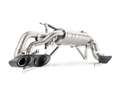 Akrapovic 16-16 Lamborghini Huracan LP 580-2 Coupe/Spyder Slip-On Line (Titanium) w/ Carbon Tips MTP-LA/TI/2