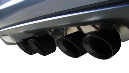 Corsa Performance 3.0" Dual Rear Exit Cat-Back Exhaust System with Twin 4.0" Tips Sport