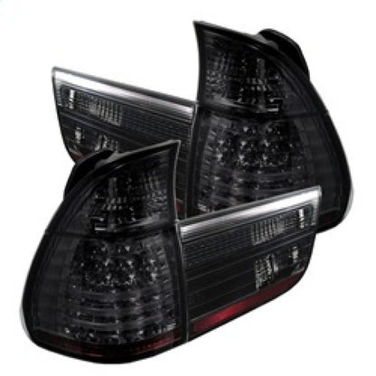 Spyder BMW E53 X5 00-06 4PCS LED Tail Lights Smoke ALT-YD-BE5300-LED-SM 5000828