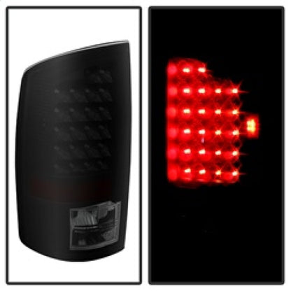 SPYDER Xtune Dodge Ram 02-06 1500 / Ram 2500/3500 03-06 LED Tail Light Black Smoke ALT-JH-DR02-LED-BKSM 5077509